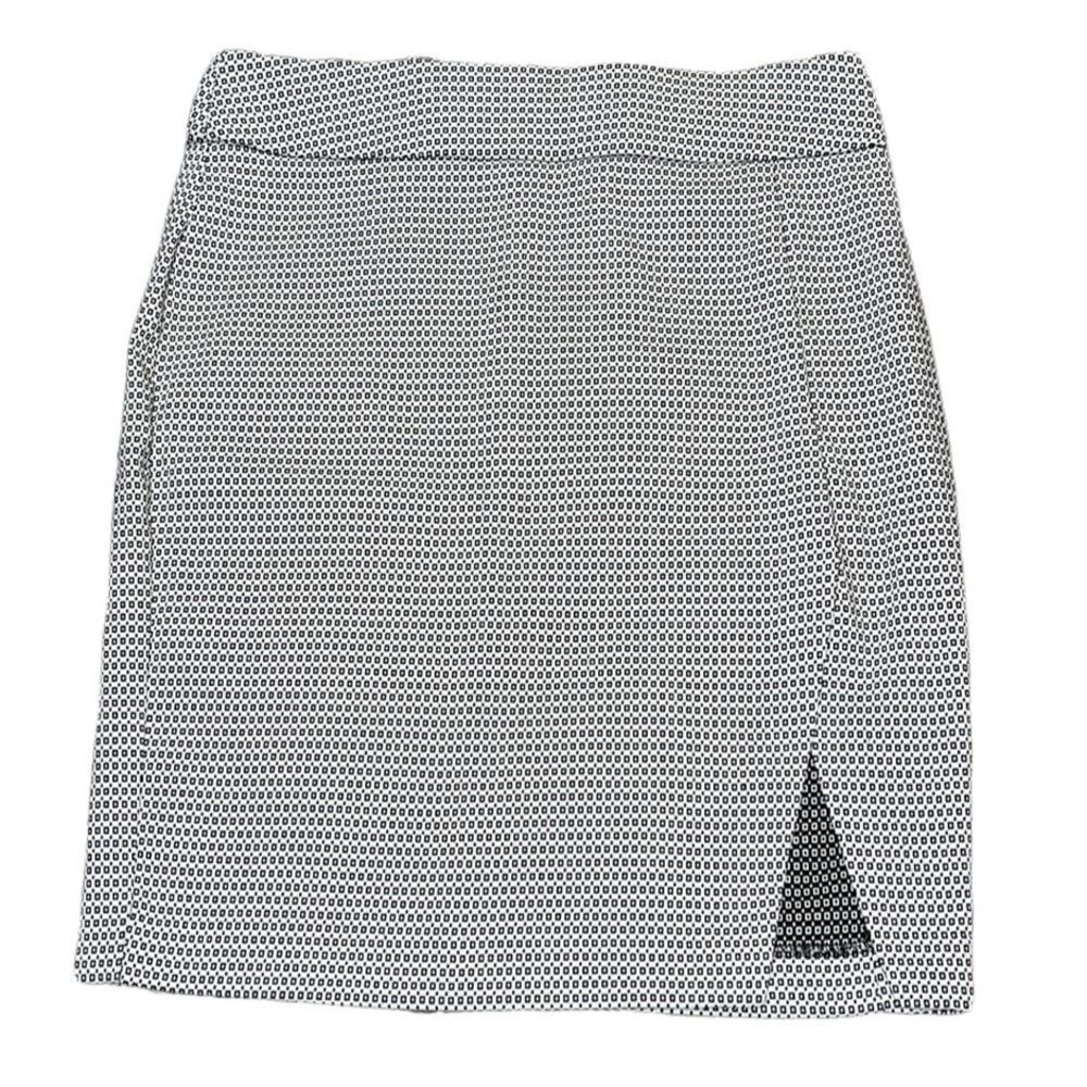 Apt 9 Split Hem Abstract Print Pencil Skirt